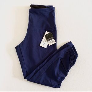 French Laundry Blue Cropped Leggings